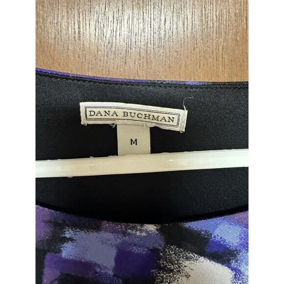 Dana Buchman Women’s Dress Size M New Without Tags, Geometric Pattern Mid Length - Picture 3 of 3
